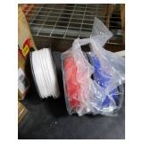 ANYCUBIC PLA Filament 1.75mm Bundle, 3D Printing PLA Filament 1.75mm Dimensional Accuracy +/- 0.02mm, 1KG Reusable Spool (2.2 lbs), 4KG Black + White + Blue + Red