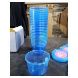 Joyreal Alphabet Learning Toys - ABC Sorters Tubs with Flash Cards, 271 PCS Toddler Preschool Learning Activities, Educational Games