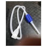 AQUANEAT Aquarium Vacuum Siphon, Hand Pump Fish Tank Water Changer, with Fish Net Algae Scraper 5 in 1 Cleaning Set MISSING PIECES