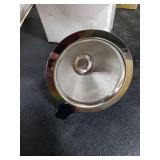 ANNMEXX Upgraded Pour Over Coffee Filter, Coffee Dripper, Paperless Mess Stainless Steel Coffee Filter, Maker One to Two Cup Coffee, Easy to Use and Clean (1-2Cups)