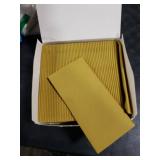 Gold Paper Napkins | Linen Feel Guest Disposable Cloth Like Dinner Napkins | Hand Towels | Soft, Absorbent, Paper Hand Napkins for Kitchen, Bathroom, Parties, Weddings, Dinners | 50 Pack