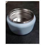 13.5oz Soup Thermo for Hot Food Kids with Buckle Lid Insulated Vacuum Food Jar Wide Mouth Leakproof Stainless Steel Lunch Container (Blue)