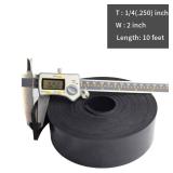 DOBTIM Neoprene Rubber Strips 1/4 (.250) Thick X 2 Wide X 10