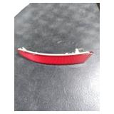 X AUTOHAUX Rear Right Bumper Reflector Light Cover for BMW X3 F25 2011-2017 63147217316 Red