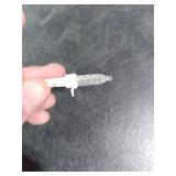 180 Pack Christmas Replacement Mini Bulbs 3 V LED String Lights Outdoor Indoor Wide Angle Bulbs for Christmas Tree Garden Home (White Base with Warm White Bulb)