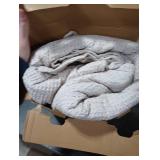 Bedsure Waffle Duvet Cover King - 100% Cotton Duvet Cover Linen Color, Space-Dyed for Enhanced Bedroom Aesthetics, GentleSoft and Stylish All-Season, 3-Piece Bedding Set with Button Closure, 104x90