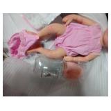 OtardDolls 13 Inch Silicone Baby Doll Full Body Girl Realistic Soft Real Handmade Realistic Newborn Looking Lifelike with Accessories