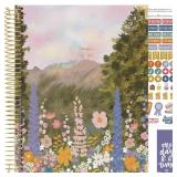 bloom daily planners HARDCOVER 2026 Planner (January to December) - 8.5 x 11 Weekly & Monthly Dated Agenda Organizer Book with Stickers & Tabs - Wildflower Mountainside