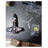 Mafbeanl Rocket Launcher for Kids, Self Launching Motorized Air Rocket Toy, Outdoor Toys for Ages 8-12, Model Rockets with Parachute Safely Land, Spaceship Launch up to 200 ft Birthday Gifts for Boys 