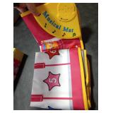 M SANMERSEN Floor Piano Mat, Toddler Toys Musical Mat, Keyboard Floor Playmat 39.5 Electronic Music Animal Touch Play Blanket Funny Xmas Gift Toy for 1 2 3 Year Old