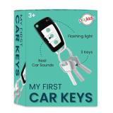 Playkidiz Toy Car Keys - Real Looking Play Toddler Remote Car Key - Interactive Kids Baby Keys with Lights and Sound Effetcs - Pretend Toy Keys for Boys Girls Age 3+
