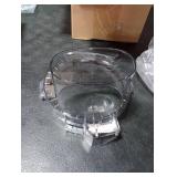 4 Locking Tabs DLC-117BGTXT-1 Food Processor Work Bowl Cover 7-Cup Compatible with Cuisinart DLC-10 Series, Fits Work Bowl FP-631AGTXT-1 Top with 4 Tabs
