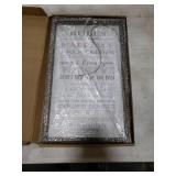 Rules for A Happy Marriage Framed Wall Plaque in Solid Wood Material 16x9.5 Inches Vertical - Bridal Shower Gift for Couples Wife Husband - Affirmation Motivational Inspiring Home Decor Newlywed HANGI