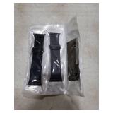 DaQin 3 Pack Stretchy Solo Loop Compatible with Apple Watch Bands for Men 49mm 46mm 45mm 44mm 42mm, Soft Nylon Braided Elastic Strap for iWatch Band Series 11 10 9 8 7 6 5 4 3 SE Ultra 3 Ultra 2 Ultra