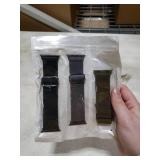 DaQin 3 Pack Stretchy Solo Loop Compatible with Apple Watch Bands for Men 49mm 46mm 45mm 44mm 42mm, Soft Nylon Braided Elastic Strap for iWatch Band Series 11 10 9 8 7 6 5 4 3 SE Ultra 3 Ultra 2 Ultra