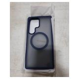 TORRAS for Samsung Galaxy S25 Ultra Case, Fit for MagSafe, 4X Military Grade Protection, Translucent Slim Magnetic Shockproof TPU/PC Case for Samsung S25 Ultra Case, Navy Blue