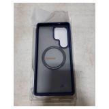 TORRAS for Samsung Galaxy S25 Ultra Case, Fit for MagSafe, 4X Military Grade Protection, Translucent Slim Magnetic Shockproof TPU/PC Case for Samsung S25 Ultra Case, Navy Blue