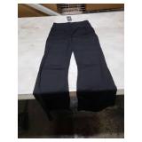 Zaclotre Girls Flare Leggings High Waisted V Crossover Casual Yoga Bell Bottoms with Pockets Pants for Kid Black