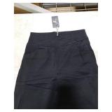 Zaclotre Girls Flare Leggings High Waisted V Crossover Casual Yoga Bell Bottoms with Pockets Pants for Kid Black