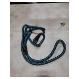 Fida Durable Slip Lead Dog Leash, 6 FT x 1/2 Heavy Duty Loop Comfortable Strong Rope Lead for Large, Medium Dogs, No Pull Pet Training with Highly Reflective, Blue