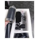 6-in-1 Electric Aquarium Gravel Cleaner 530GPH Powerful Fish Tank Vacuum with Sand Washer, Water Changer & Debris Remover, Quiet 32W Pump, Adjustable Telescopic Pole (Blue) (Blue)