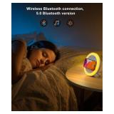 DTIDMI Wireless Charger Speaker with Lights,4 in 1Color Changing Modern Bluetooth Lamp,Personalized Trendy Stuff, Best Birthday Teenage Girls Boys Gifts Ideas
