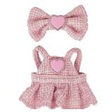 TanAndLin Clothes for LBB Doll-Clothes & Outfit Set for 17cm Dolls - LBB Designer Clothes - Premium Fashion Dresses with Accessories, Luxury Chic Doll Clothing & Style Bundle Doll Not Included