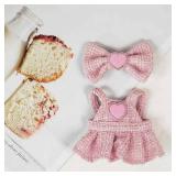 TanAndLin Clothes for LBB Doll-Clothes & Outfit Set for 17cm Dolls - LBB Designer Clothes - Premium Fashion Dresses with Accessories, Luxury Chic Doll Clothing & Style Bundle Doll Not Included