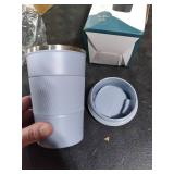 Insulated Travel Coffee Cup with Leak Proof Lid,To Go Camping Stainless Steel Vacuum Coffee Mug, Reusable Coffee Tumblers Hot & Cold Drinks Gifts Multiple Sizes and Colors