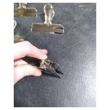 FINDMAG Chip Clip, 4 Pack Stainless Steel Bag Clips, Cute and Heavy Duty Snack Clips for Chip Bags, Food Packages, Fridge, Kitchen Storage and Food Organization