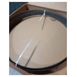 Imachinist S12011014 Bi-Metal Band Saw Blades 120 x 1 x 10/14TPI for Cutting Metal Variable Teeth