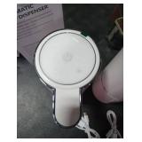 2 Pack Automatic Soap Dispenser,Automatic Liquid Soap Dispenser Touchless,12.8oz/380ml USB Rechargeabled Wall Mounted Smart Soap Dispensers for Bathroom Kitchen Dish Soap