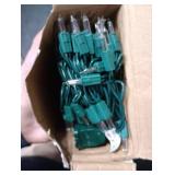 PREXTEX 200 Count Clear Christmas Tree Lights - 40 ft Warm Incandescent String Lights with Green Wire - Indoor and Outdoor Mini Light for Christmas, Holiday Decorations, Trees, Fences, Patios and More