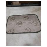 FXW Washable Pee Pads for Dogs, Leak-Proof & Non-Slip, Specifically Designed for 18inch Cages, 11 x 17 Rectangle, Khaki, 1 Pack