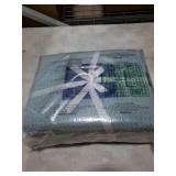 Bedsure Gentlesoft 100% Cotton Blanket Twin XL Size for College Dorm - Breathable and Soft, Waffle Weave Twin Blanket for Summer, Dorm Room Essentials, Mint, 66x90 inches