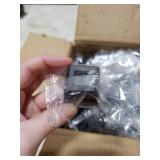 Sidasu BULK Iron Baluster Shoes with Screw Baluster Shoes Flat for 1/2 Square Iron Balusters