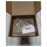 Haliwu 10 Pack Brushed Nickel Cabinet Knobs T-bar Silver&Gold Kitchen Handles Dresser Drawer Hardware