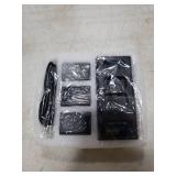 Artman NP-FW50 Battery 3-Pack and Upgraded 3-Slot ZV-E10 Battery LCD Charger for Sony ZV E10, Alpha A6500 A6400 A6300 A6000 A5100 A5000, A7S II, A7S, A7R II, A7R, A7 II, A7, RX10 II III IV Cameras