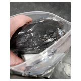 Peomeise Stretch Spandex Folding Chair Cover for Wedding Party Dining Banquet Event (Black,6pcs)