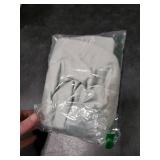 Entisn Minky Fabric by The Yard, 1 Yard x 60 Inch Wide Pre-Cut Minky Fleece Fabric Gray Cuddle Minky Fabric, Soft Plush Fabric Solid Minky for Blanket, Pillow Cover, Scarf, Sewing