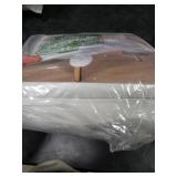 LotuFlor Table Protector Pad with Flannel Backing, Heavy-Duty Vinyl Table Padding Under Tablecloth, Waterproof, Heat Resistant, 90 x 54 inches, Rectangular