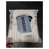 MooMee Striped Duvet Cover Set 100% Washed Cotton Linen Like Textured Breathable Durable Soft Comfy (White Tannish Linen Grey Wide Stripes, Super Queen 90x98)