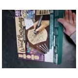ArtSkills Wood Burning Kit for Beginners, Deluxe Pyrography Wood Engraving Art Set with Burner Pen, Stencils, Watercolor Paints, DIY Tools for Adults and Kids, 48 Pieces