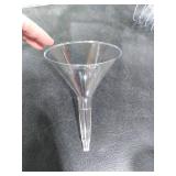 Clear Plastic Martini Glasses Set