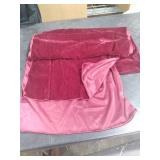 MLMC Velvet Valentines Table Runner 10ft Luxury Velvet Fabric Elegant Valentine