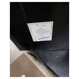 Morejoy 100 Pieces Rose Gold Plastic Plates - Rose Gold Disposable Plates - 10.25inch White Plastic Dinner Plates With Rose Gold Rim for Weddings & Parties & Shower