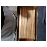 GEHE 3 Tier Serving Stand, Acacia Wood Dessert Table Display Cupcake Stand, Rustic Foldable 3-Tiered Serving Trays & Platters, Large Charcuterie Board for Birthday Wedding Bridal Shower Tea Party