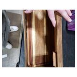 GEHE 3 Tier Serving Stand, Acacia Wood Dessert Table Display Cupcake Stand, Rustic Foldable 3-Tiered Serving Trays & Platters, Large Charcuterie Board for Birthday Wedding Bridal Shower Tea Party