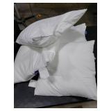 18x18 Down Alternative Throw Pillow Insert Set 4pk