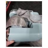 Kitchen in the box Stand Mixer,3.2Qt Small Electric Food Mixer,6 Speeds Portable Lightweight Kitchen Mixer for Daily Use with Egg Whisk,Dough Hook,Flat Beater (Blue)